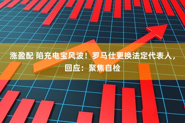 涨盈配 陷充电宝风波！罗马仕更换法定代表人，回应：聚焦自检