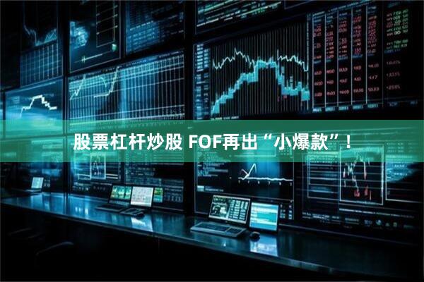 股票杠杆炒股 FOF再出“小爆款”！