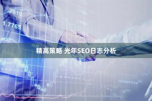 精高策略 光年SEO日志分析